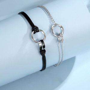 Mens/Womens Bracelets | Mobius Ring Couple Matching Bracelet Bracelets Bracelets