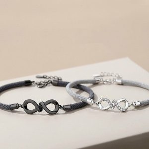 Mens/Womens Bracelets | Mobius Strip Couple Matching Bracelet Bracelets Bracelets