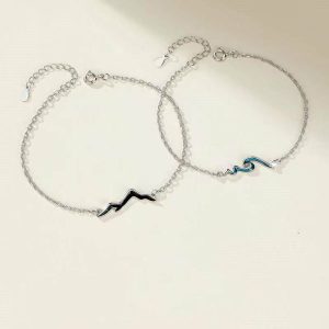 Mens/Womens Bracelets | Mountain Ocean Couple Bracelet Bracelets Bracelets