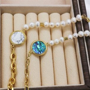 Mens/Womens Bracelets | Natural Stone Shell Pearl Bracelet Bracelets Bracelets