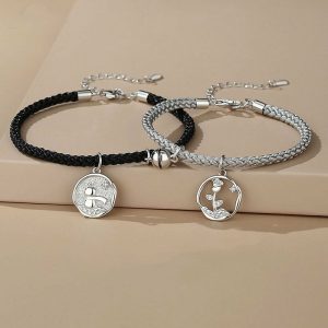 Mens/Womens Bracelets | The Little Prince Rose Braided Bracelet Bracelets Bracelets