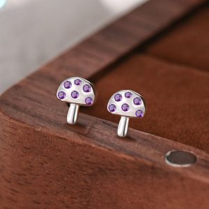 Mens/Womens Earrings | Cute Mushroom Stud Earrings Earrings Earrings