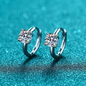 Mens/Womens Earrings | Moissanite Hoop Wedding Earrings Earrings Earrings