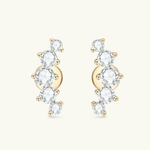 Mens/Womens Earrings | Smile Moissanite Stud Earrings Earrings Earrings