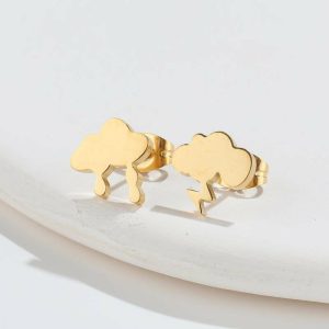 Mens/Womens Earrings | Weather Cloud Stud Earrings Earrings Earrings