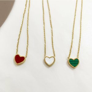 Mens/Womens Necklaces & Pendants | Dainty Heart Pendant Necklace Jewelry Mens