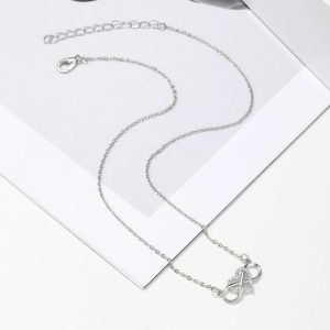 Mens/Womens Necklaces & Pendants | Mobius Strip Heart Necklace Jewelry Mens