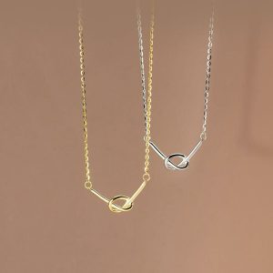 Mens/Womens Necklaces & Pendants | Single Knot Charm Necklace Jewelry Mens