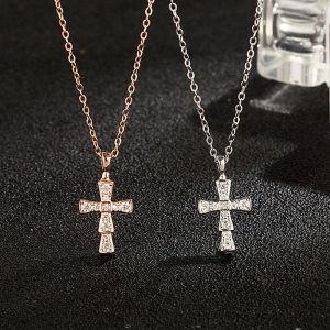 Mens/Womens Necklaces & Pendants | Snake Scale Cross Necklace Jewelry Mens