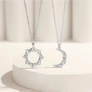 Mens/Womens Necklaces & Pendants | Sun Moon Couple Necklace Jewelry Mens