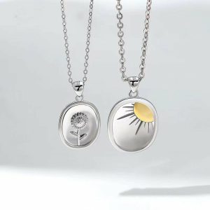 Mens/Womens Necklaces & Pendants | Sunflower Sun Couple Necklace Jewelry Mens