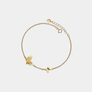 Womens Anklets | Double Butterfly Charm Anklet Anklets Anklets