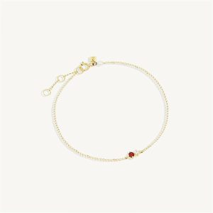 Womens Bracelets | Dainty Gold Birthstone Bracelet Bracelets Bracelets