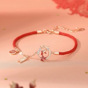 Womens Bracelets | Red Koi Fish Braided Bracelet Bracelets Bracelets