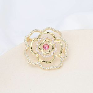 Womens Brooches | Camellia Flower Wedding Brooch Brooches Brooches