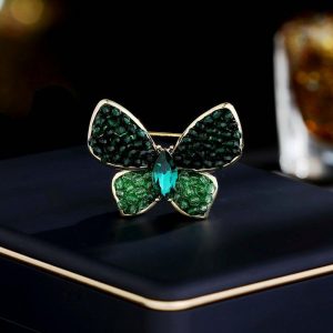 Womens Brooches | Color Gemstone Butterfly Wedding Brooch Brooches Brooches