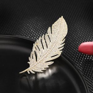 Womens Brooches | Feather Wedding Brooch Brooches Brooches