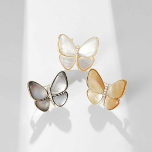 Womens Brooches | Mother of Pearl Butterfly Brooch Brooches Brooches