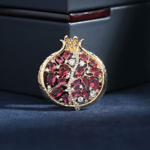 Womens Brooches | Red Pomegranate Wedding Brooch Brooches Brooches