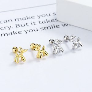 Womens Earrings | Balloon Dog Stud Earrings Earrings Earrings