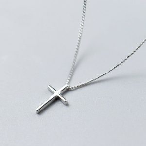 Womens Necklaces & Pendants | Dainty Cross Charm Pendant Necklace Jewelry Necklaces & Pendants