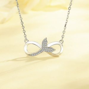 Womens Necklaces & Pendants | Fishtail Mobius Pendant Necklace Jewelry Necklaces & Pendants