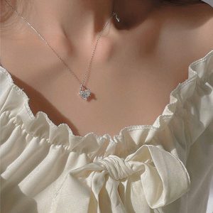 Womens Necklaces & Pendants | Silver Heart Lock Necklace Jewelry Necklaces & Pendants