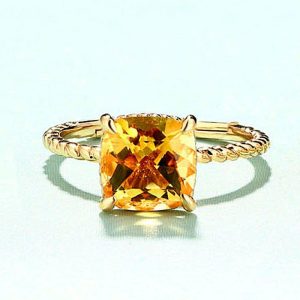 Womens Rings | Rose Cut Topaz Stacking Ring Jewelry Rings