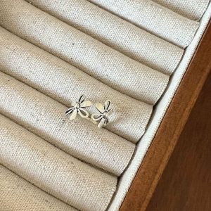 Womens Rings | Silver Vintage Flower Ring Jewelry Rings