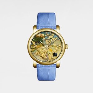 Womens Watches | Pear Tree 36 mm Round Leather Watch Jewelry Watches