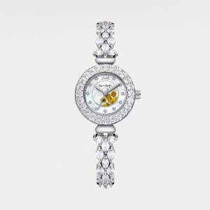 Womens Watches | Sunflowers 20 mm Round Bracelet Watch Jewelry Watches