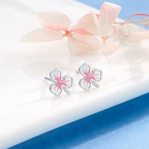 Womens Earrings | Mini Pink Flower Stud Earrings Earrings Earrings