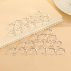 Womens Rings | Initial Letter Stackable Ring Jewelry Rings